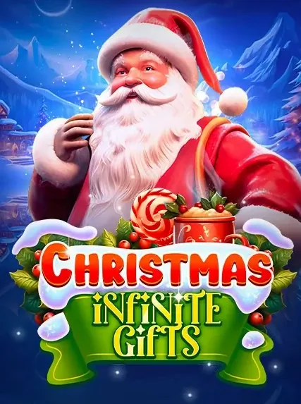 Decorative casino game artwork for BetHog: Christmas Infinite Gifts